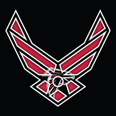 Airforce Atlanta Falcons Logo iron on paper